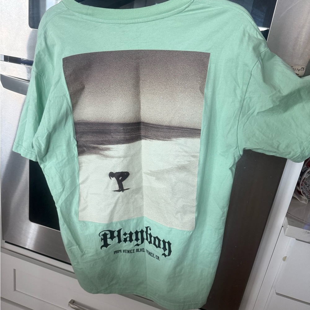 PLAYBOY Seafoam Graphic Tee